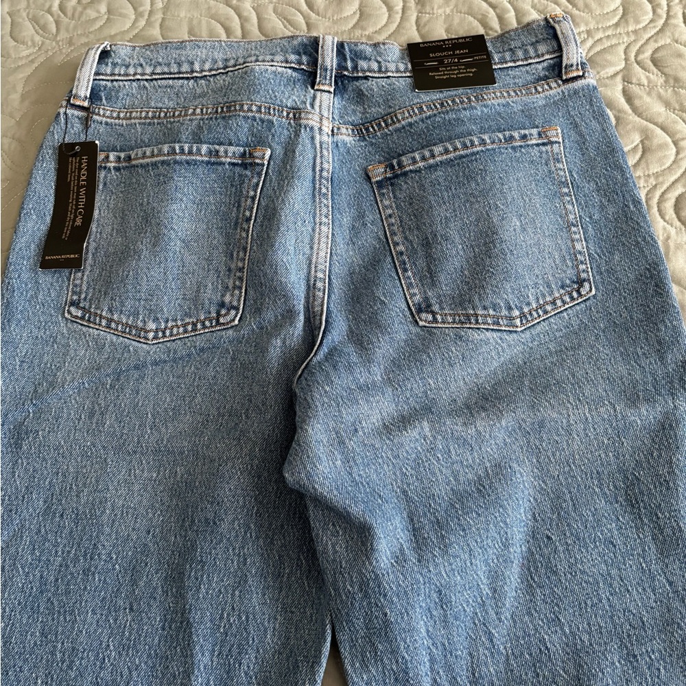 Banana Republic Light Blue Relaxed Slouch Jeans